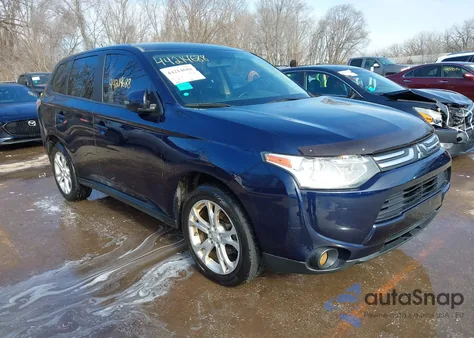2014 Mitsubishi Outlander Se from USA, damaged, VIN JA4AD3A38EZ017208